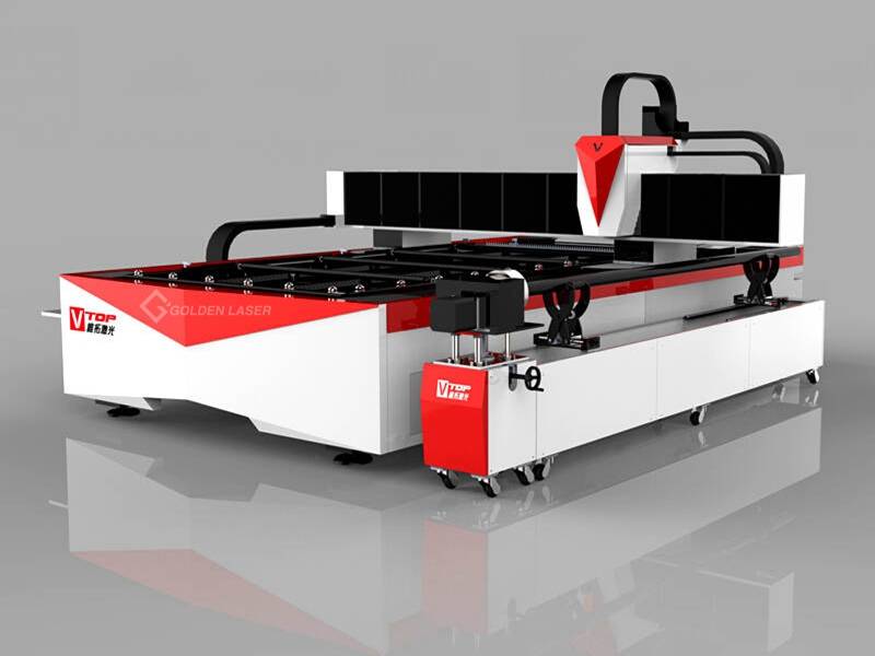 1000W Fiber Laser Cutting Machine for Metal Sheet and Tube - Golden Laser