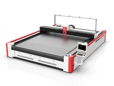 Wide Format Laser Cutting Machine for Flag, Banner, Soft Signage