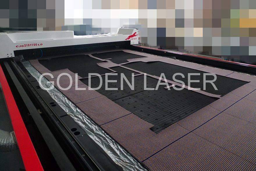 máquina de corte a laser para carpetes de aeronaves CJG-2101100LD