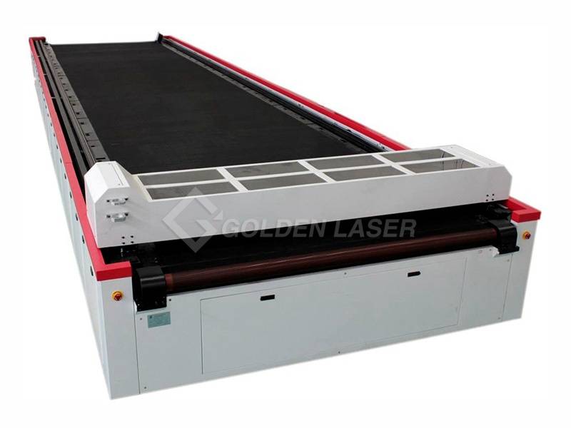 máquina de corte a laser de tapete para aeronaves