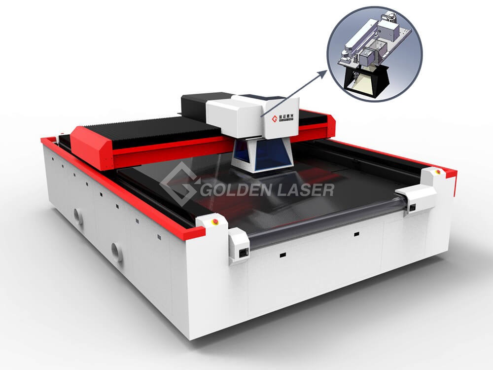 machine de découpe laser pour conduits de tissu