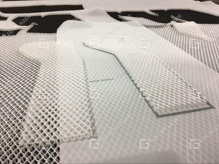 лазерная резка 3D сетчатой ​​ткани