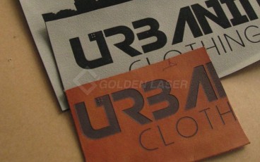 laser engraving on leather