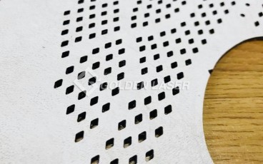 laser perforation of leather