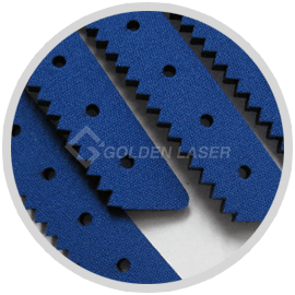 polyester precise laser cutting