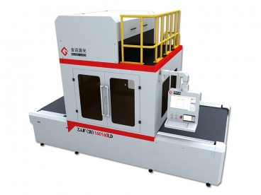Roll-to-Roll Flying Fabric Laser Graveermachine