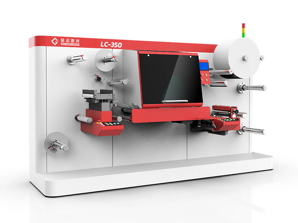 machine de découpe laser rouleau à rouleau LC350