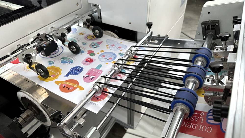 sheet fed laser cutter for label converting LC5035