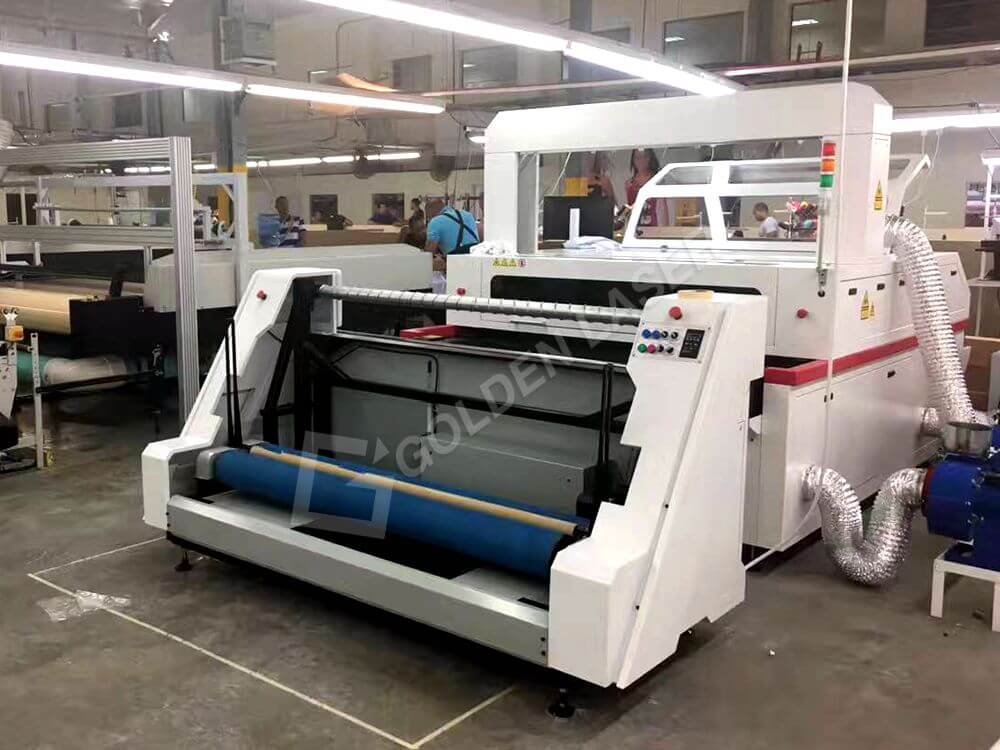 Roll to Roll Laser Marking Machine for Fabric ZJJF(3D)160160LD