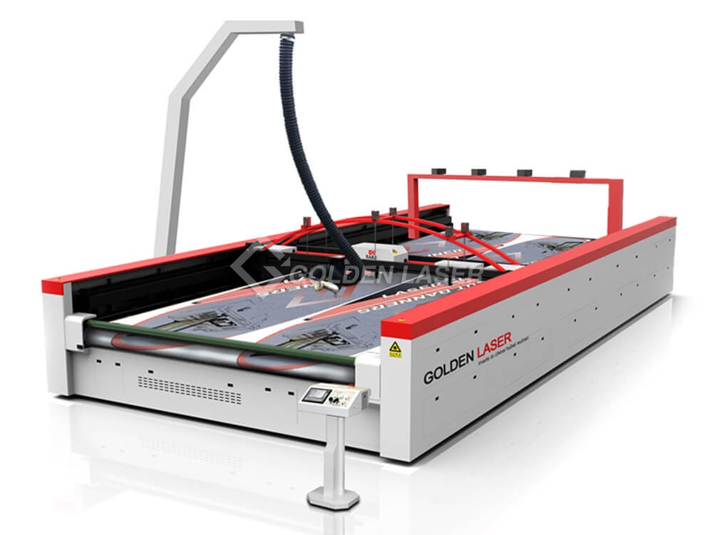 laser cutting big banners graphics