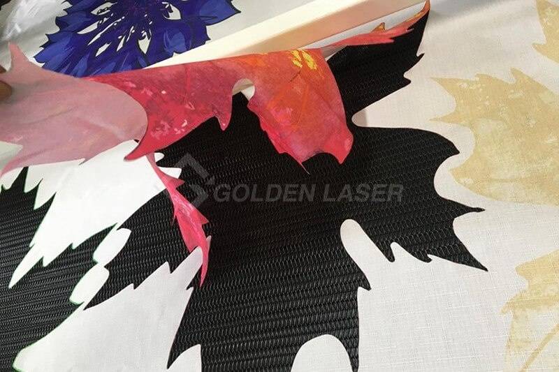laser cutting sublimation fabric